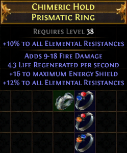 Prismatic Ring Recipe